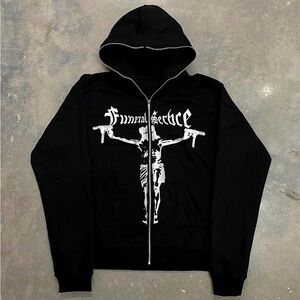 Funeral service hoodie